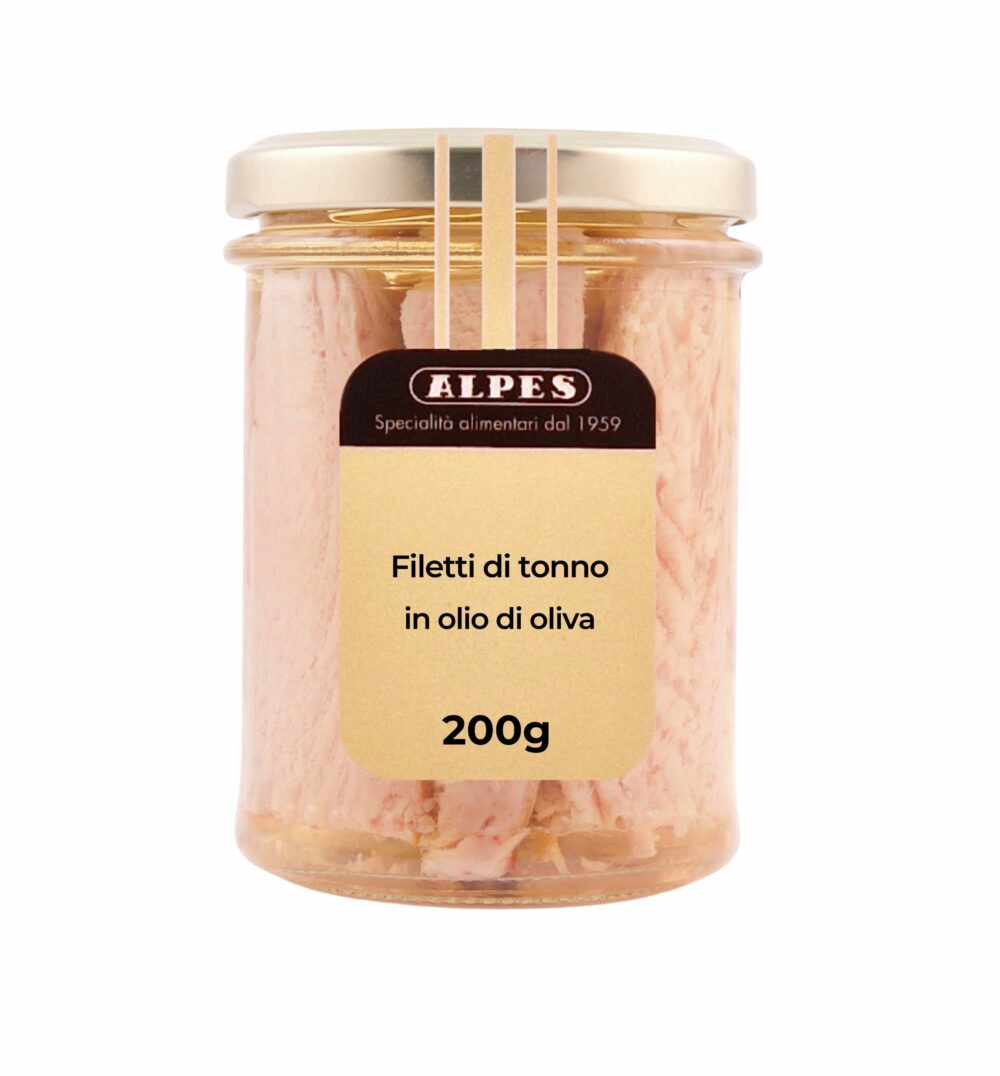 Alpes - linea Alpes - filetti di tonno in olio di oliva