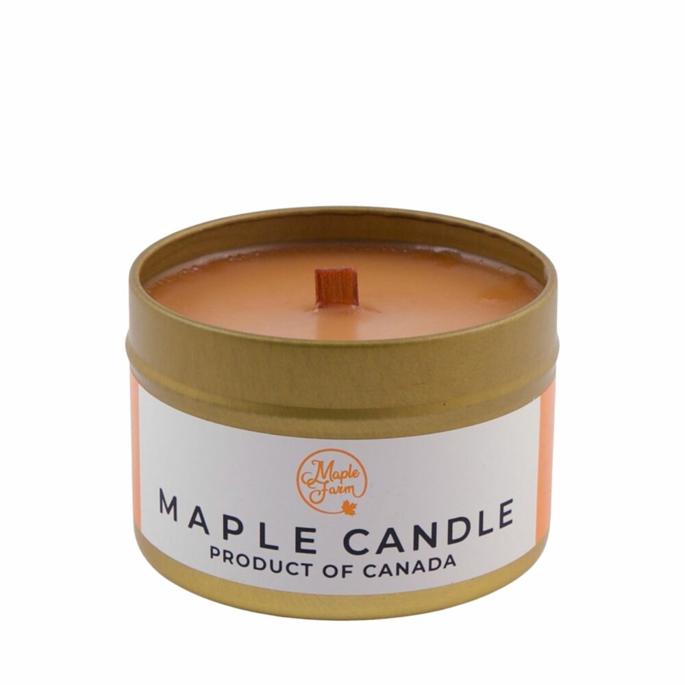 Maple Candle – Candela allo sciroppo d’acero - immagine 3