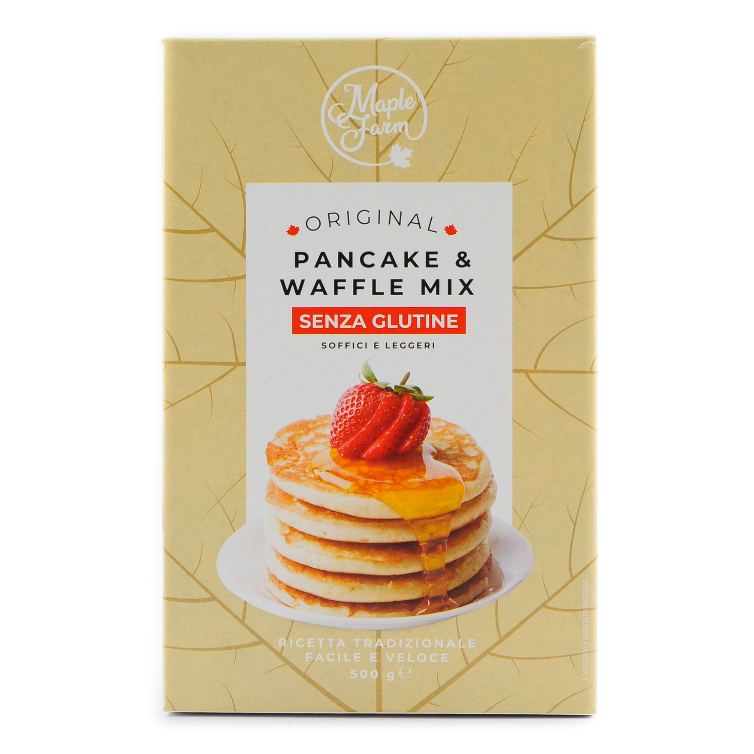 Preparato SENZA GLUTINE per Pancake e Waffle - Alpes