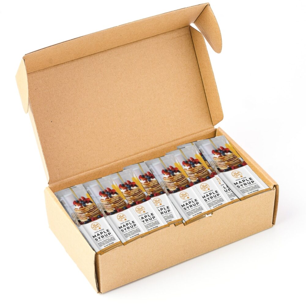 Puro Sciroppo d'acero - Grade A - Pack da 75 bustine monodose - immagine 2