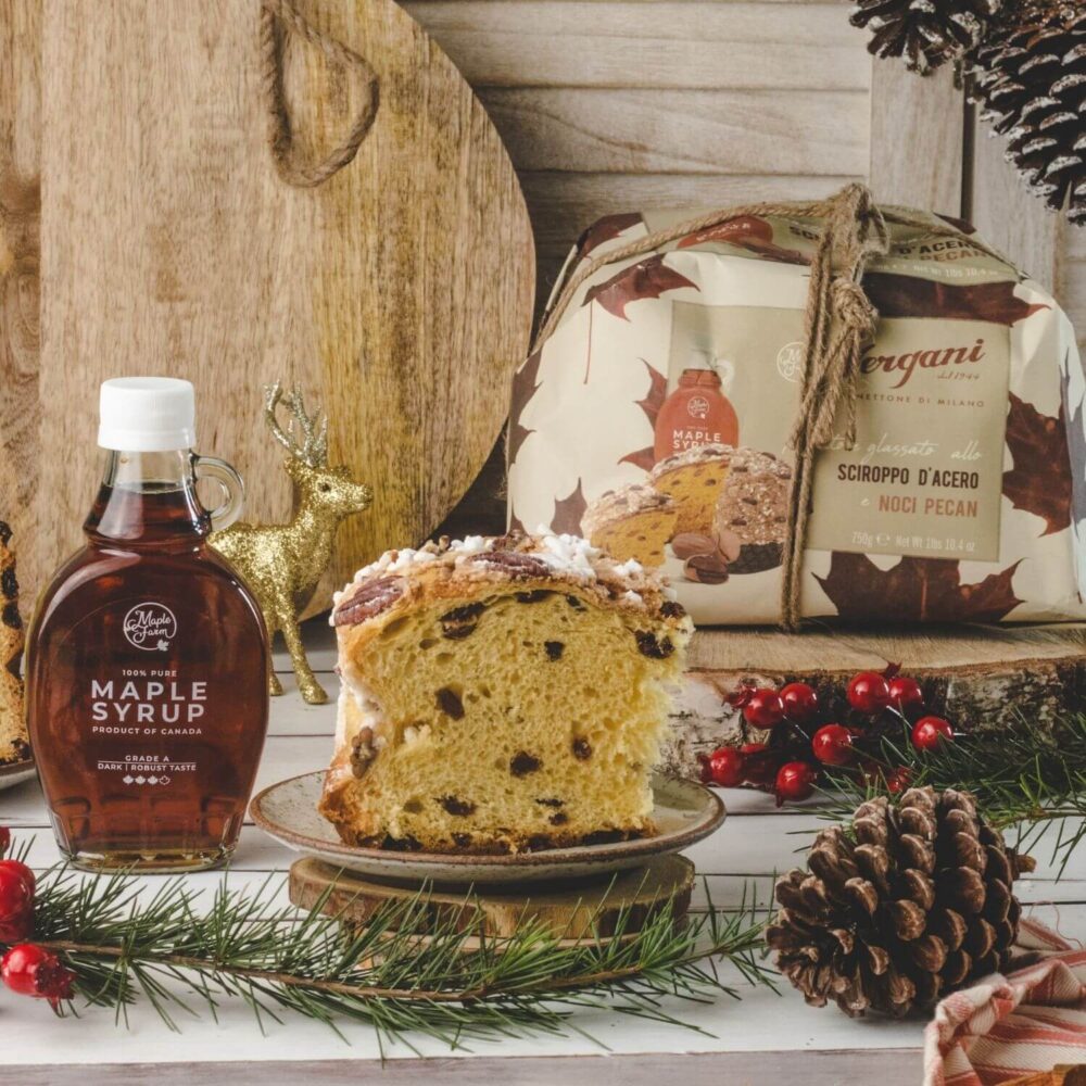 Panettone allo sciroppo d'acero - Vergani MapleFarm - Confezione da 750gr - immagine 4