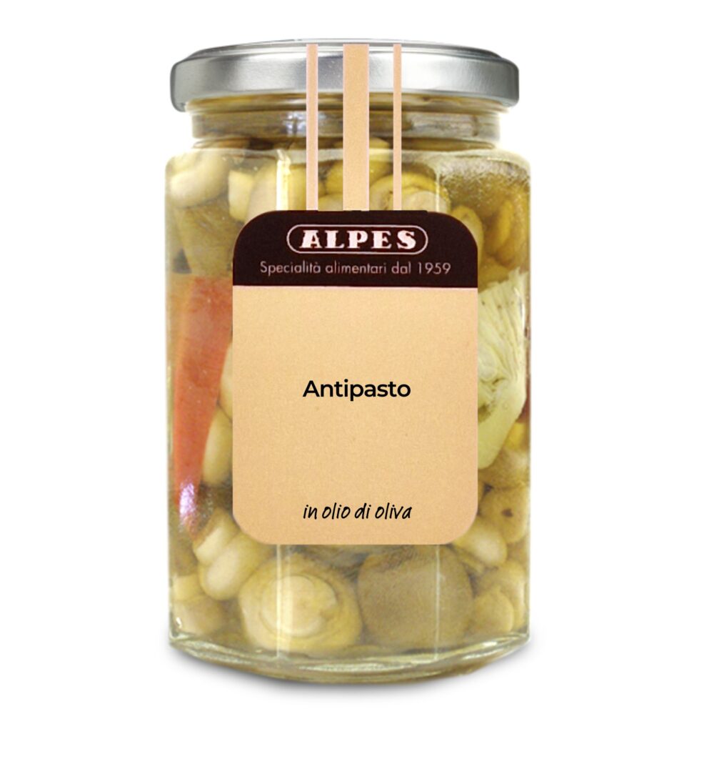 Antipasto in olio di oliva - Vasetto da 290g