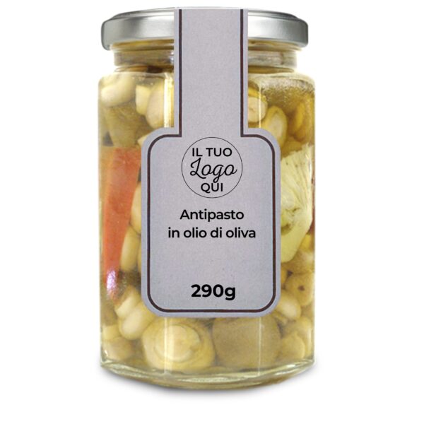 Antipasto in olio di oliva - Vasetto da 290g