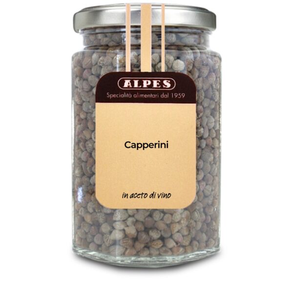 Capperini finissimi in aceto di vino delicato - Vasetto da 290g