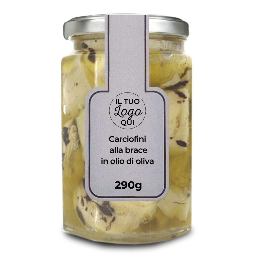 Carciofini alla brace in olio di oliva - Vasetto da 290g