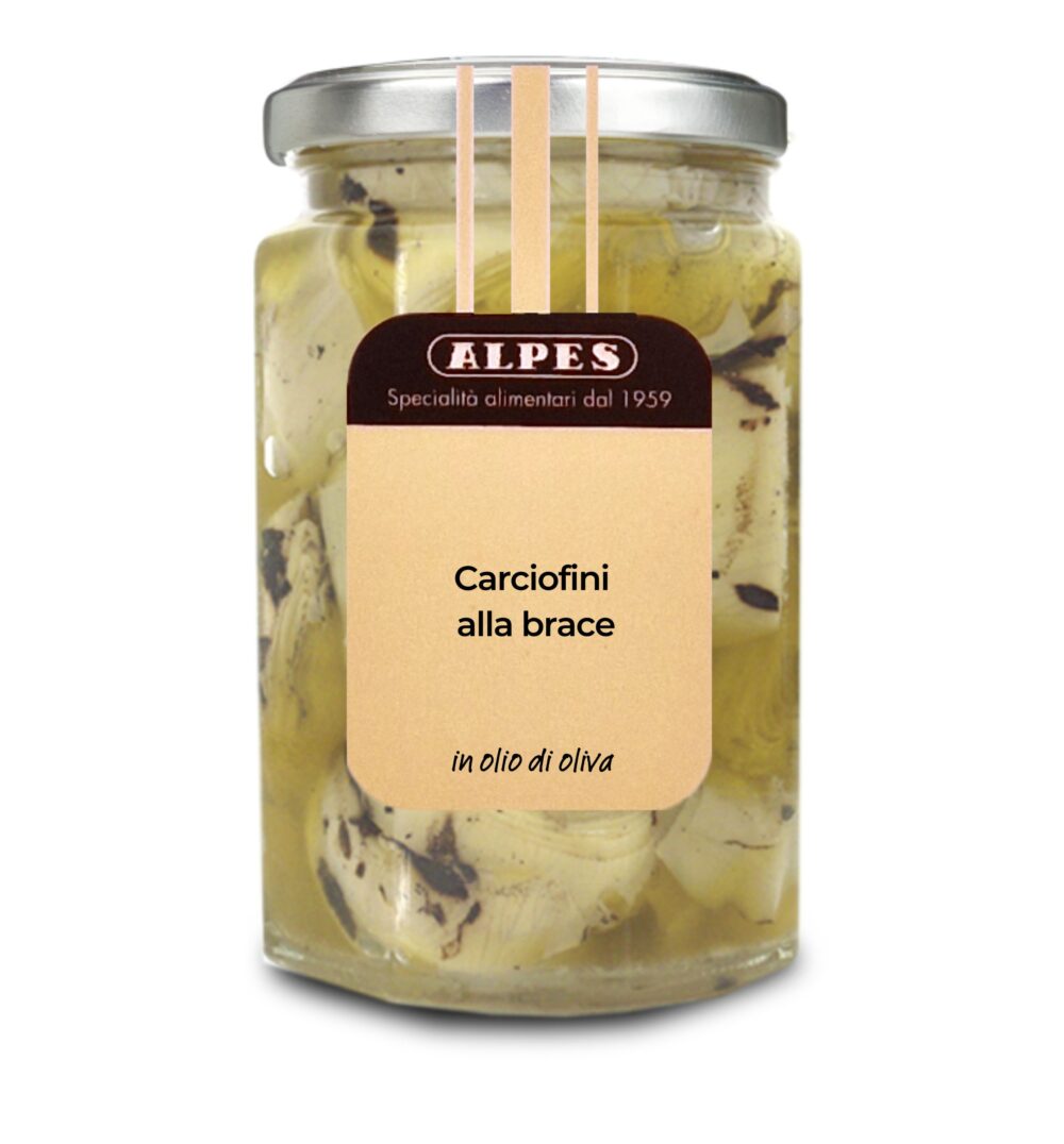 Carciofini alla brace in olio di oliva - Vasetto da 290g