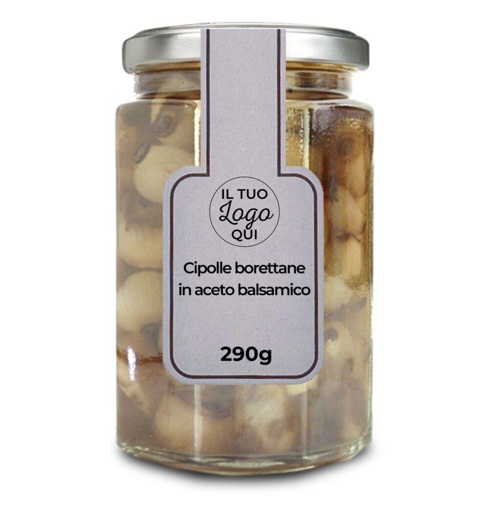 Cipolle borettane in aceto balsamico - Vasetto da 290g