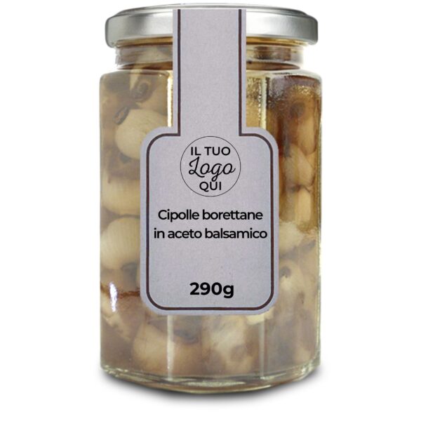 Cipolle borettane in aceto balsamico - Vasetto da 290g