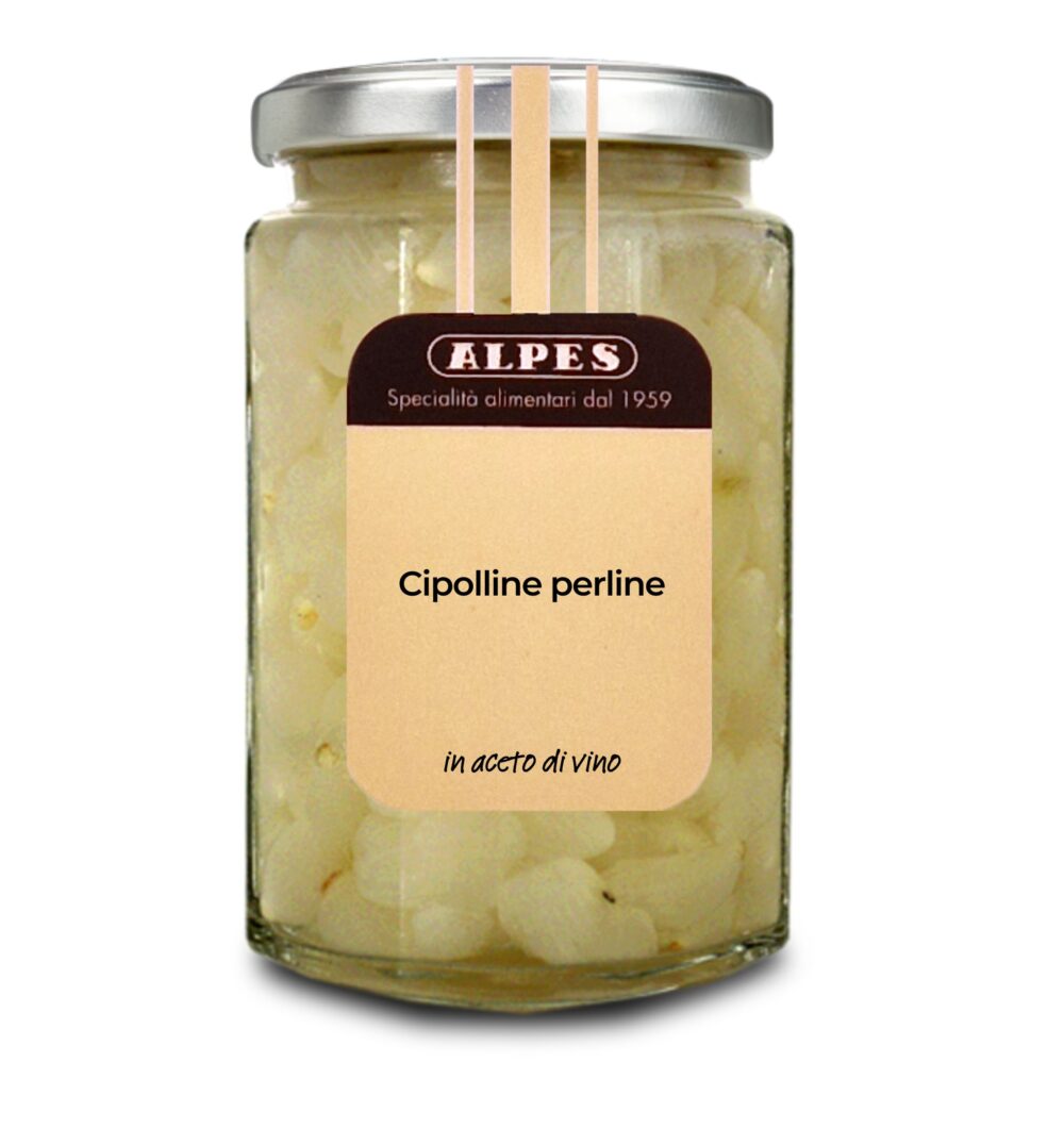 Cipolline perline in aceto di vino delicato - Vasetto da 290g