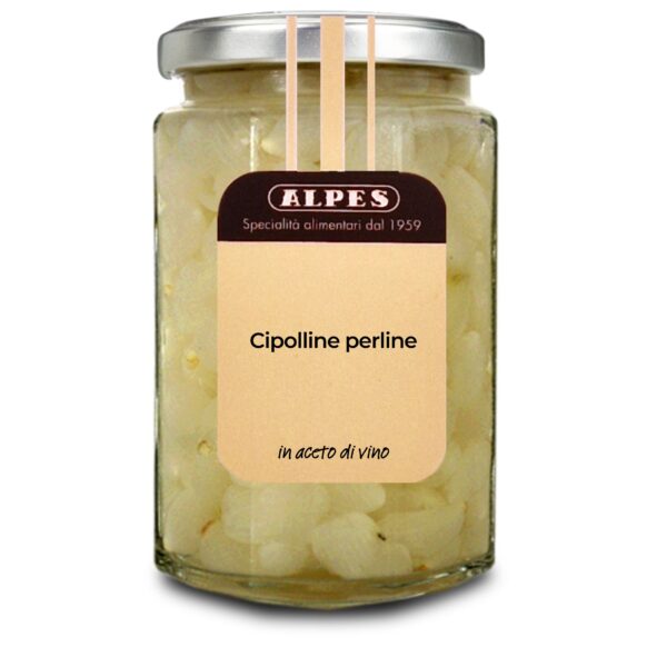 Cipolline perline in aceto di vino delicato - Vasetto da 290g