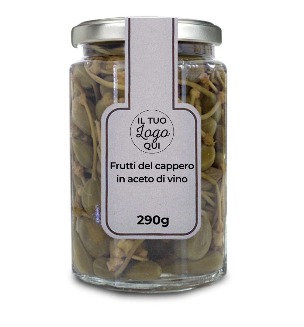 Frutti del cappero in aceto di vino delicato - Vasetto da 290g