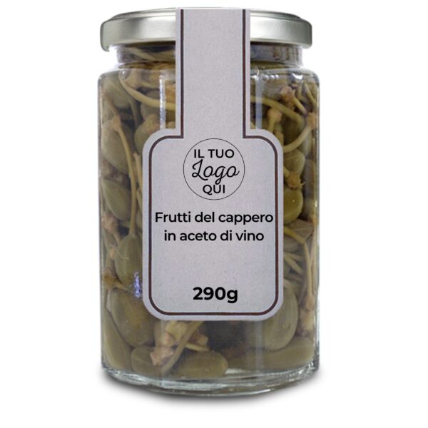 Frutti del cappero in aceto di vino delicato - Vasetto da 290g