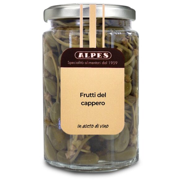 Frutti del cappero in aceto di vino delicato - Vasetto da 290g