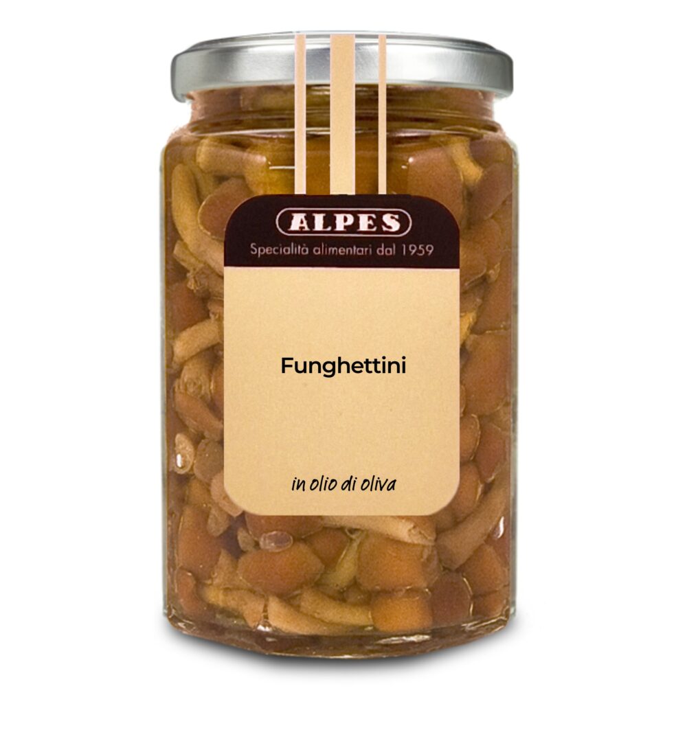 Funghettini in olio di oliva - Vasetto da 290g