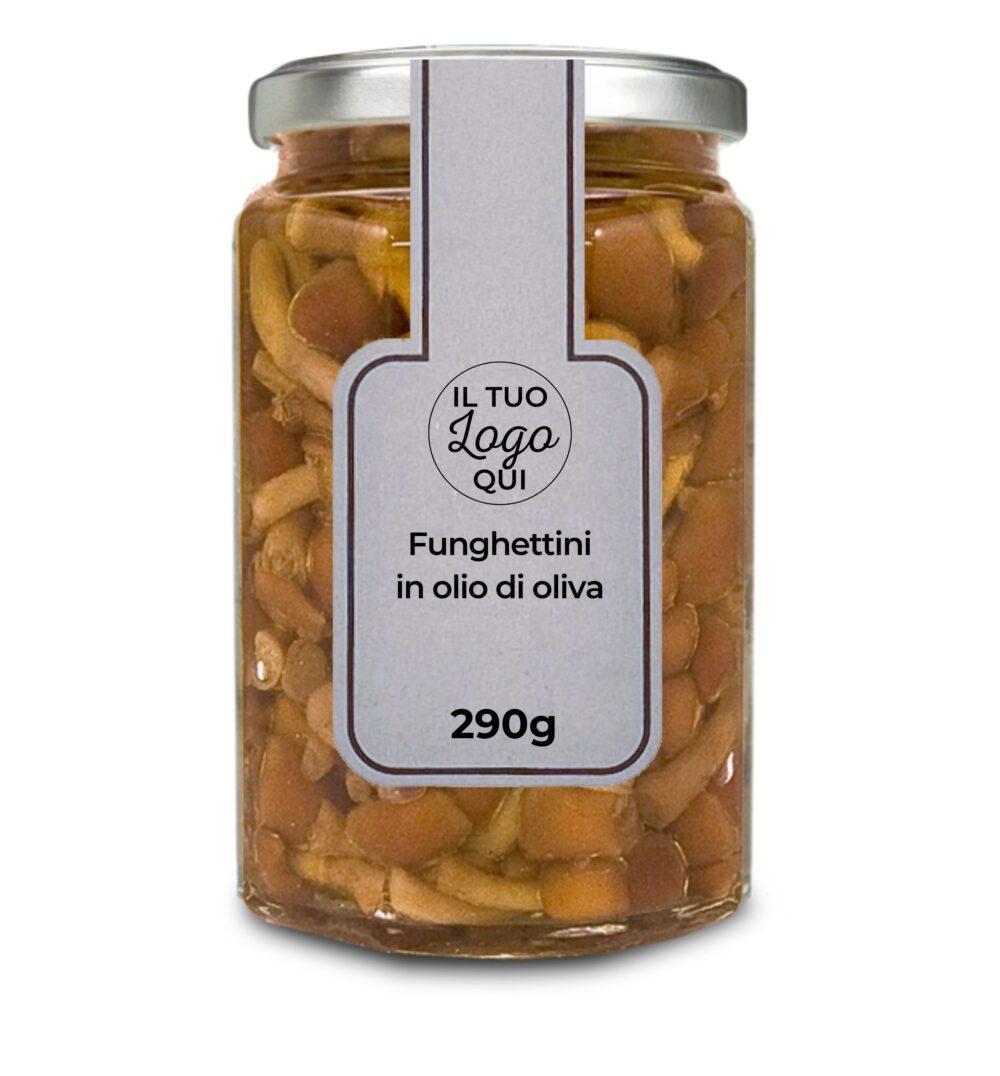 Funghettini in olio di oliva - Vasetto da 290g