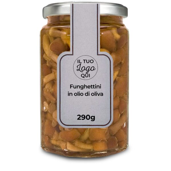 Funghettini in olio di oliva - Vasetto da 290g
