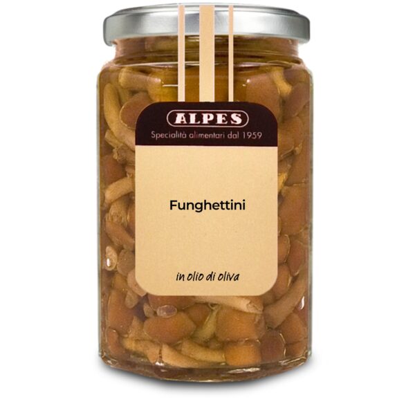 Funghettini in olio di oliva - Vasetto da 290g
