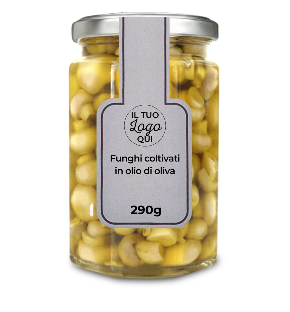 Funghi coltivati in olio di oliva - Vasetto da 290g