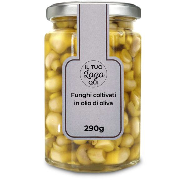 Funghi coltivati in olio di oliva - Vasetto da 290g