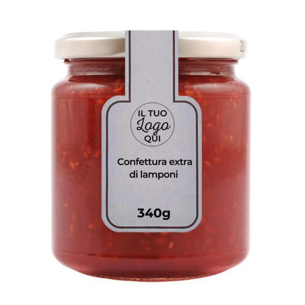 Confettura Extra di Lamponi - Vasetto da 340g