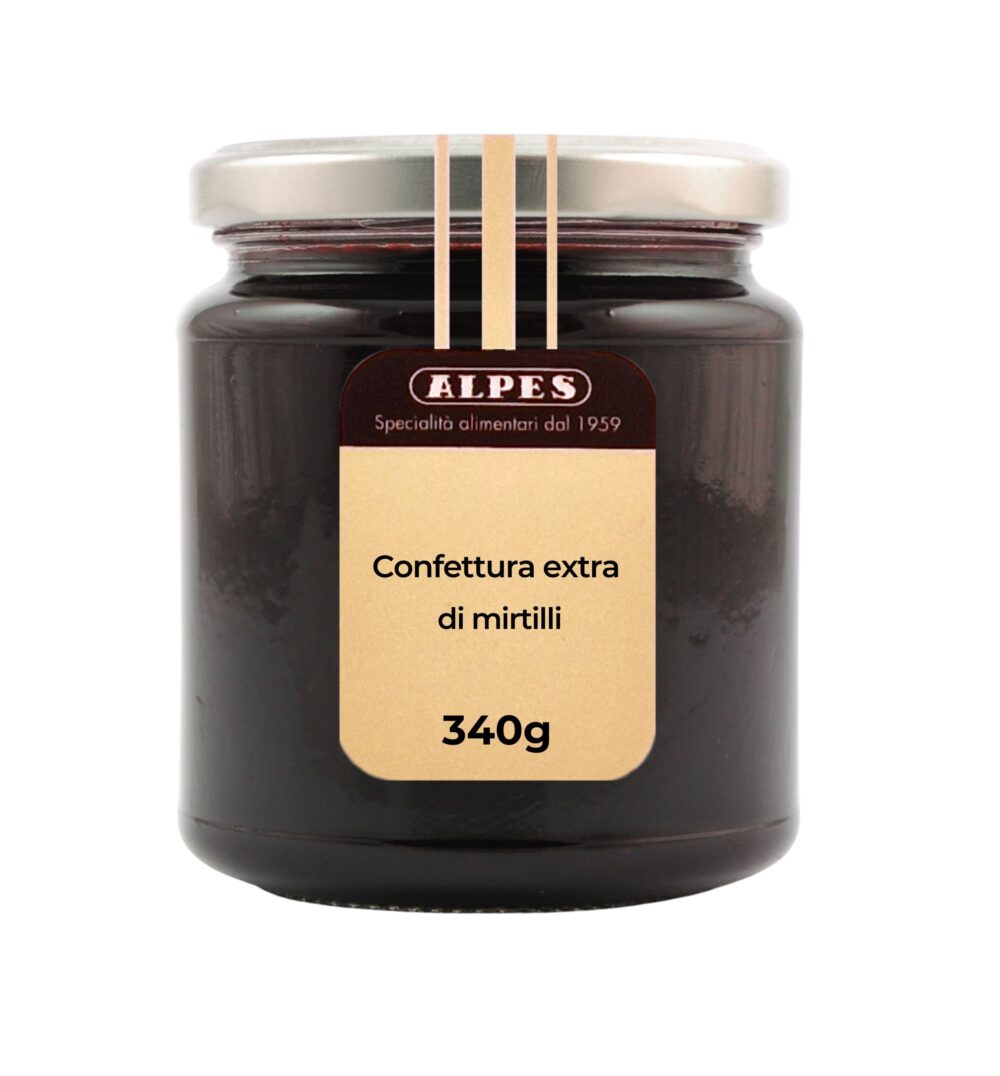 Confettura Extra di Mirtilli - Vasetto da 340g
