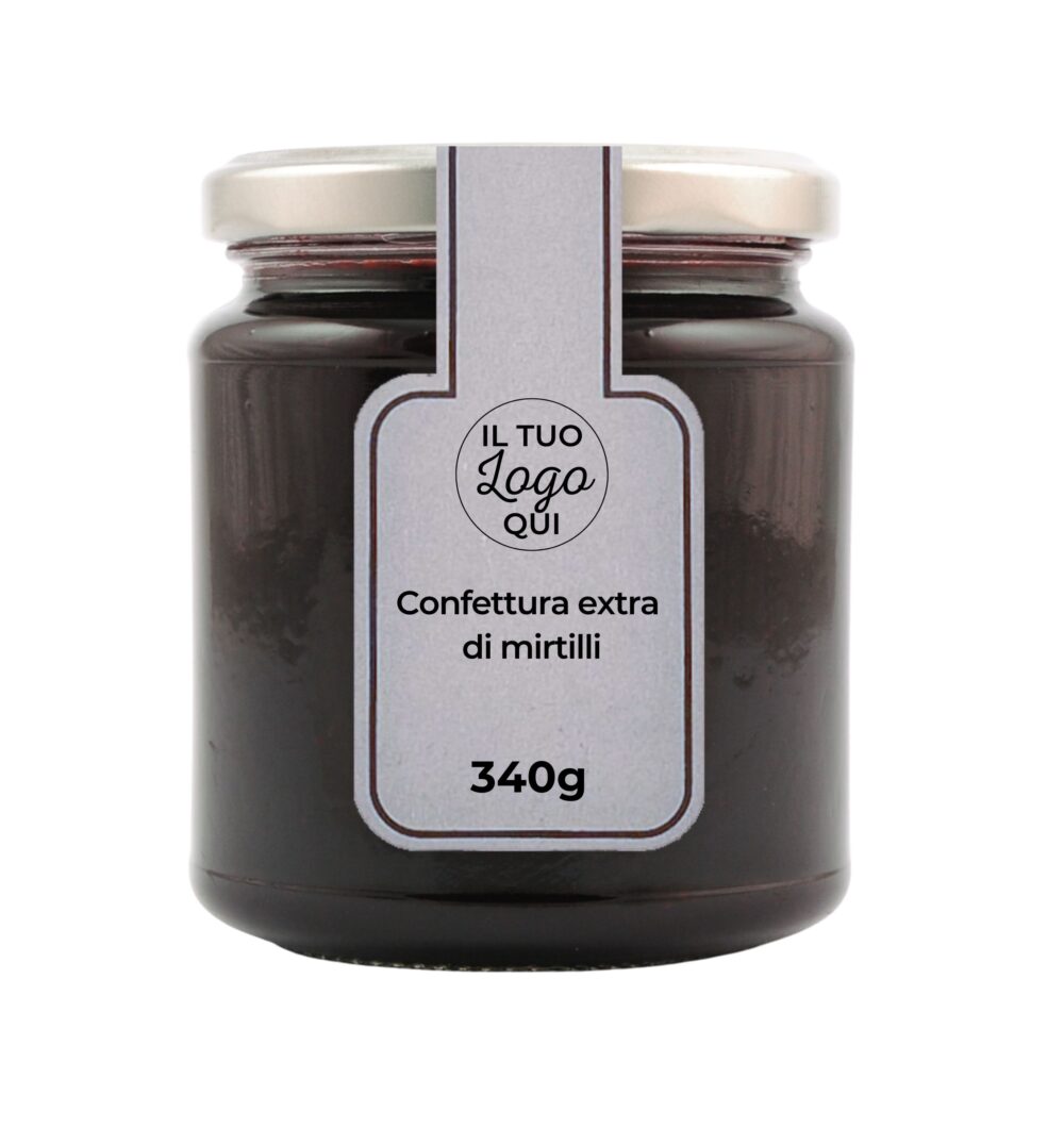Confettura Extra di Mirtilli - Vasetto da 340g