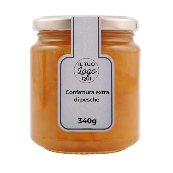 Confettura Extra di Pesche - Vasetto da 340g